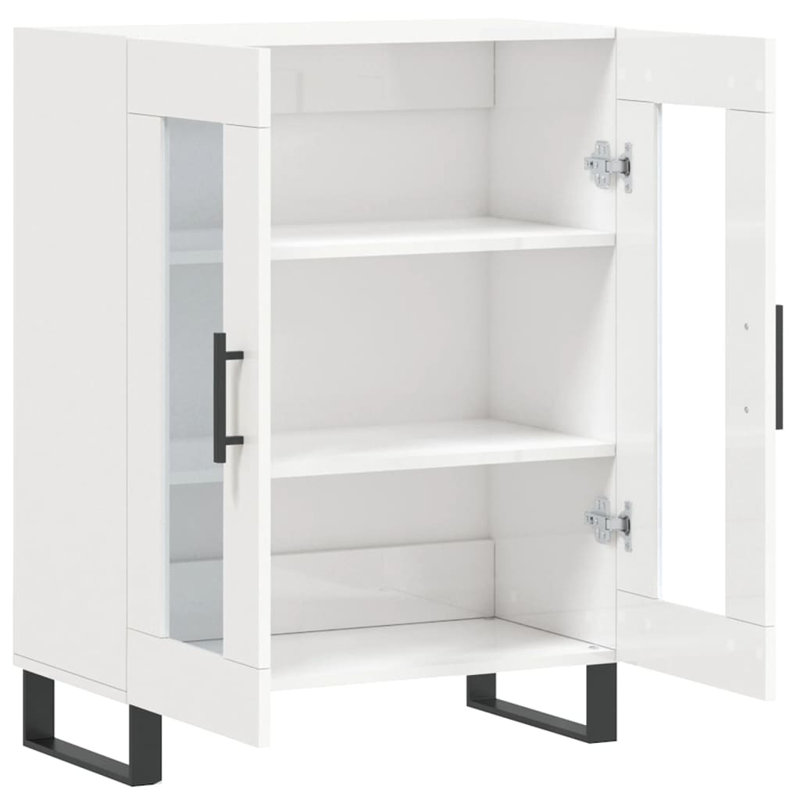 Neoga Display Cabinet, High Gloss White