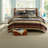 Reversible Bedding Sets, Cotton Filled King Quilt, Rustic Home Style
