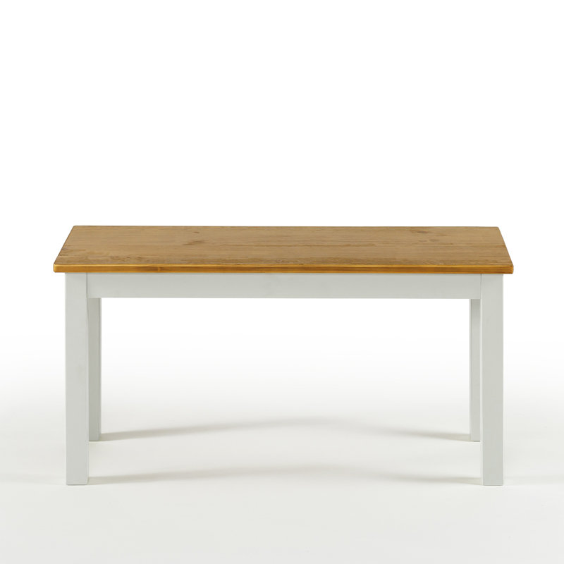 Banc en bois massif Pfarr