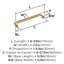 Collet  (96mm) Centre-to-Centre  Cabinet Pull-111952375-111952376