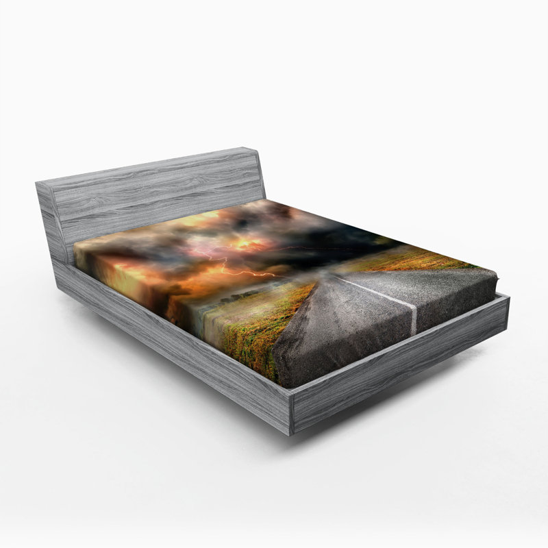 Drap ajusté nature, Double