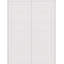 Porte standard à persiennes en bois manufacturé à panneaux-93831348-93831360