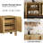 63" Baby Storage Cabinet for Bedroom, Mid Century Modern Closet Storage Organizer For Nursery, Living Room, Hallway-1732974953