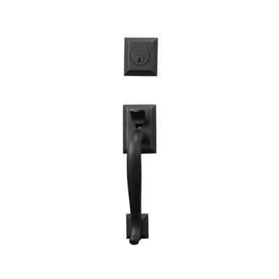 Handle With Knob And Deadbolt
