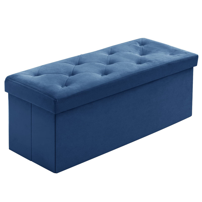 Fabric Upholstered Storage Bench