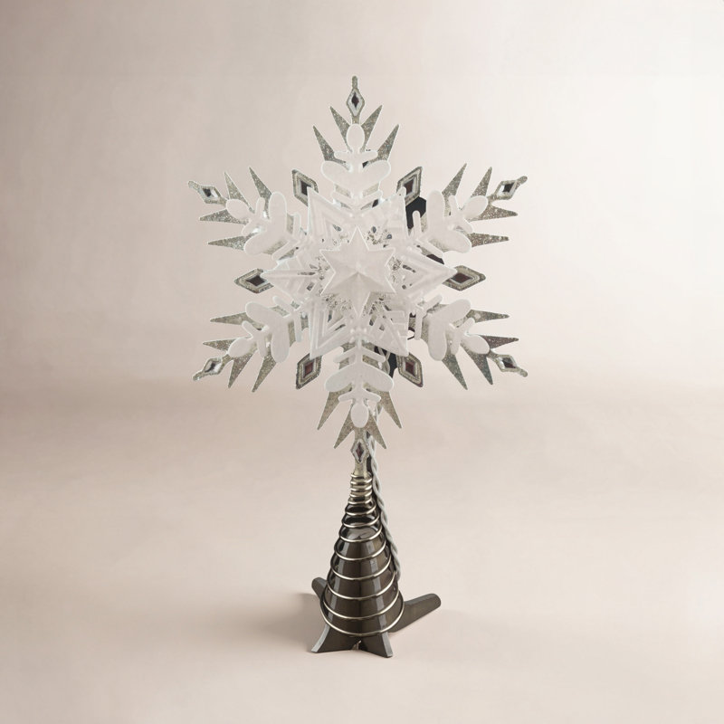 14.17'' No Theme Lighted Shatterproof Tree Topper