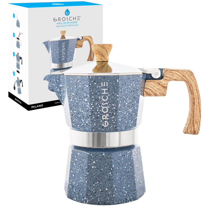 Machine à espresso sur pied GROSCHE Milano Stone, Indigo, 3 plans
