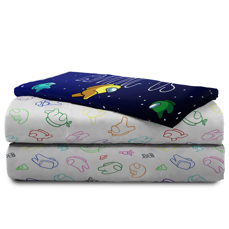 Ensemble de draps pour lit simple 3 pièces parmi nous