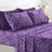 Lux Decor Paisley Breathable Hotel Style Soft Microfiber Sheet Set-1988566938-1976542188