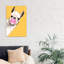Sneaky Bubble Gum Llama 1 Piece Wall Art on Canvas-329991003-340206061