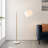 Damia 61 " Arched Floor Lamp