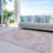 Machine Washable Indoor/Outdoor Claudian ACN1238 Pink Rug-103712365