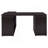 Tona Cappuccino 3-Drawer L-Shape Computer Desk-2118553300