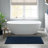 100% Cotton 24X36" Reversible Navy 3000 Gsm Bath Rug - Dense And Comfortable Feeling, Long Lasting, Medium Pile Cozy,-668238246-668238415