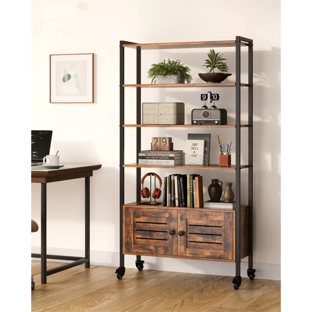 144cm H x 70cm W Metal Standard Bookcase
