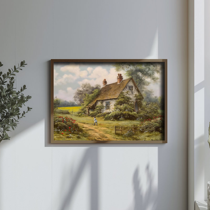 Decorative Framed MDF Painting