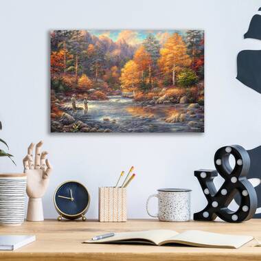 Fly Fishing Legacy Canvas Print / Canvas Art by Chuck Pinson - Fine Art  America