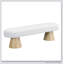 Versatile Boucle Upholstered Dining Bench With Sturdy Wood Legs, 64L Orange, 300 LBS Capacity For Multiple Uses-2041657105