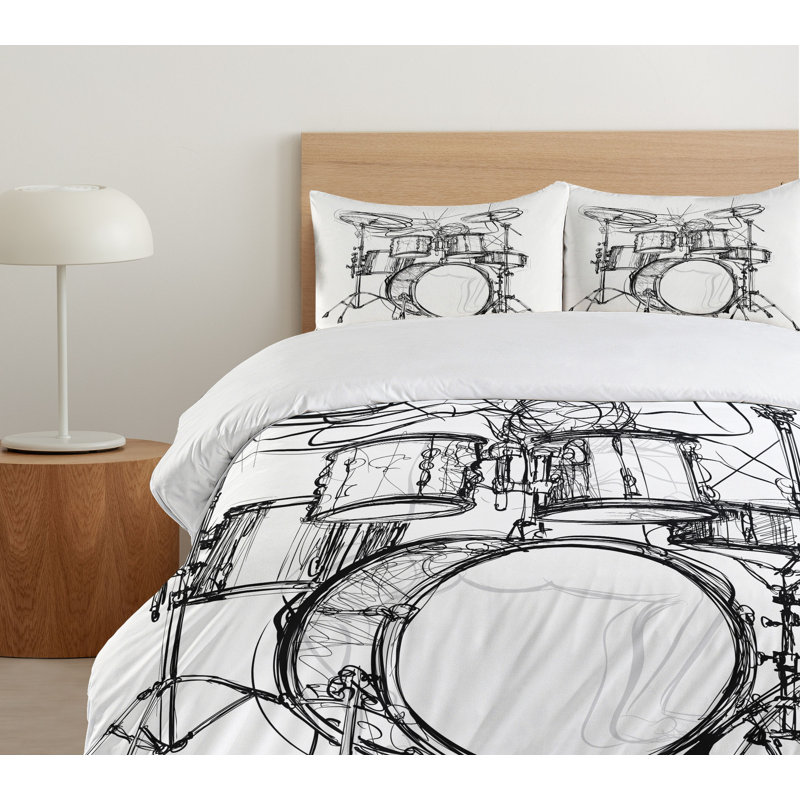 No Duvet Cover, California King Duvet Cover + 2 Standard Shams