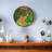 Natural Cedar Wood & Preserved Moss Wall Art - Handcrafted Round Décor-531052774