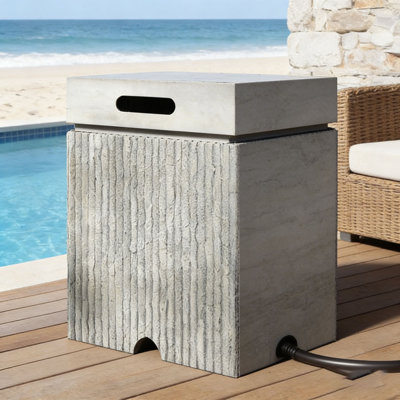 15.75''Outdoor Propane Tank Cover Table