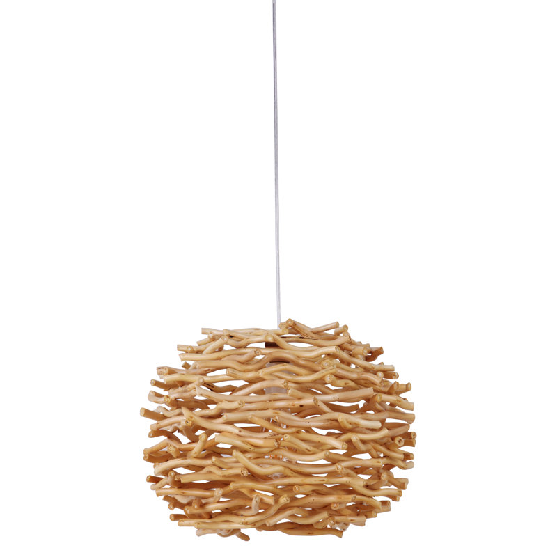 Luminaire suspendu géométrique 1 lumière Swag Pendant