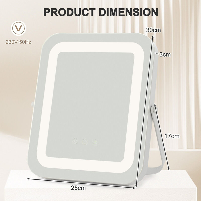 Juli Metal Flat Floor Mirror