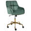 17 Stories Tasheona Velvet Office Chair-1024497621-1024497626