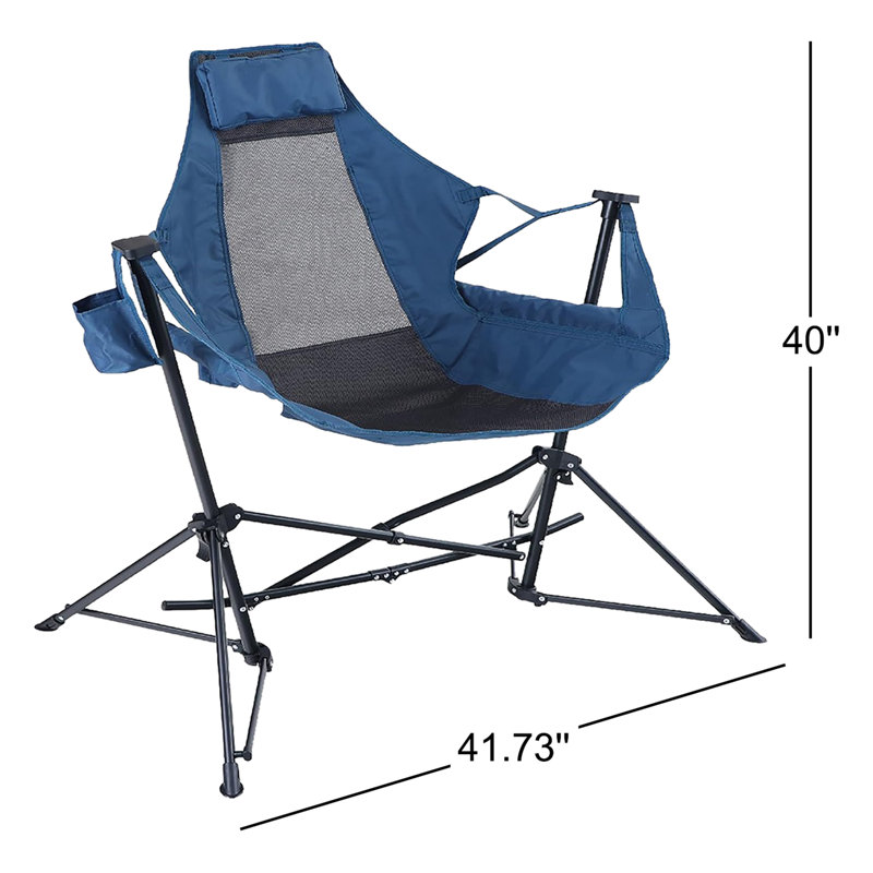 Chaise de camping portative surdimensionnée Acrion