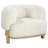 Kendricks Boucle Upholstered Barrel-Back Accent Chair, Ivory and Natural-1170703457-1170703462