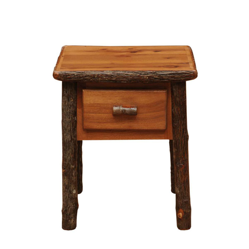 Table de bout Fireside Lodge Hickory, Espresso