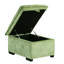 Canapé d'angle convertible de 215 cm pour salon, avec rangements, oreillers et poches de rangement, ergonomique.