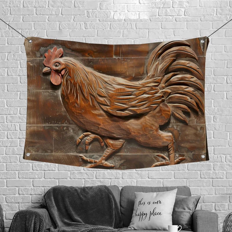 Machine Tapestry - Rod Included, 50" H x 60" W