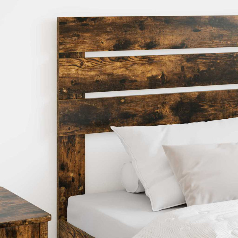 Headboard, European Toddler (80 x 160 cm), Smoked Oak    
