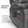 Evslin Dual Motor Power Recliner Lift Chair with Massage and Heating, Infinite Position, Faux Leather