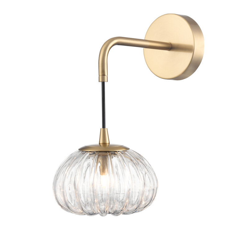Aleashia Wall Bracket, Brass