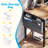 Home Office Desk With Built-in Charging Station,writing Desk With Spacious Storage Space, Corner Desk With Stable Structure,computer Desk With Anti-tip Design