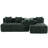 101.2"  Sectional Sofa Full-Compressed Sofa Modular Sofa