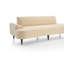 Chaise simple et moderne au design incurvé