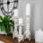 18'' H Wood Tabletop Pillar-93533106