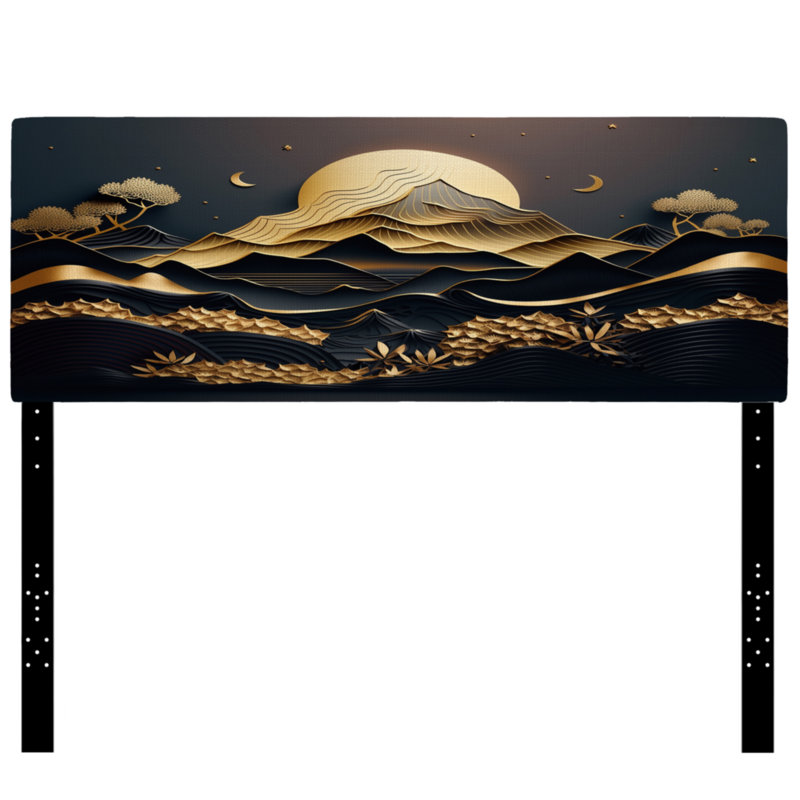 Maichael Upholstered Headboard, Queen
