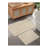 Premium Bathmat Set (2 Pieces), Cream Color, 19.7 x 31.5 inches & 15.7 x 19.7 inches | 100% Polypropylene, 1350 g/m², 0.5 mm Pile & Sponge Height | Non-Slip Natural Latex Sole, Machine Washable, Soft & Durable-467704019