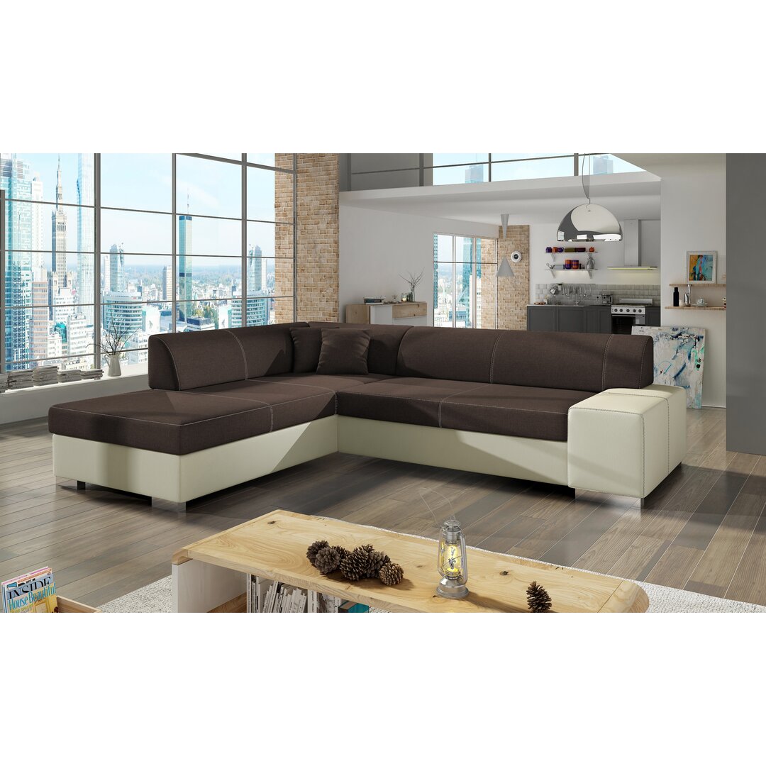 Ecksofa Cienna mit Bettfunktion