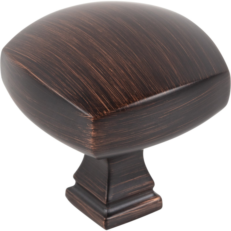 Audrey Square Knob, Brushed Oil Rubbed Bronze
