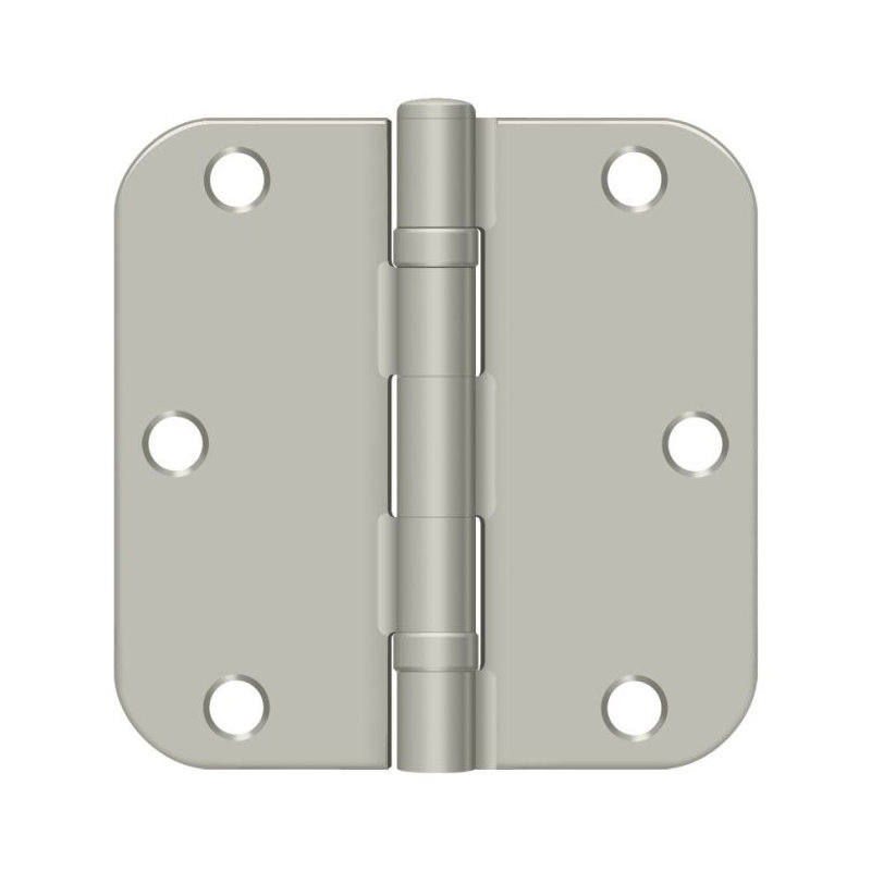 Steel Hinge, Brushed Nickel