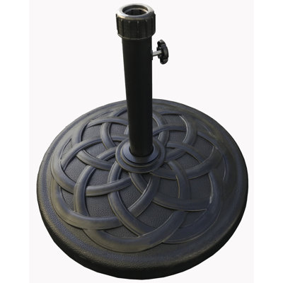 Base de parasol autoportante en résine Trishelle Mario