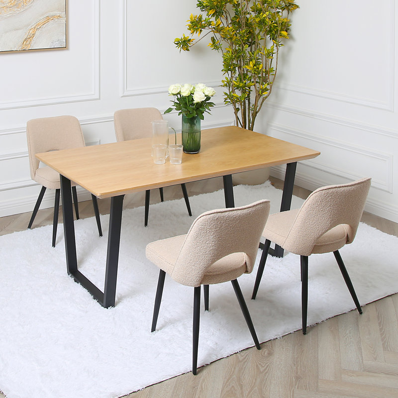 Asfand 4 - Person Dining Set