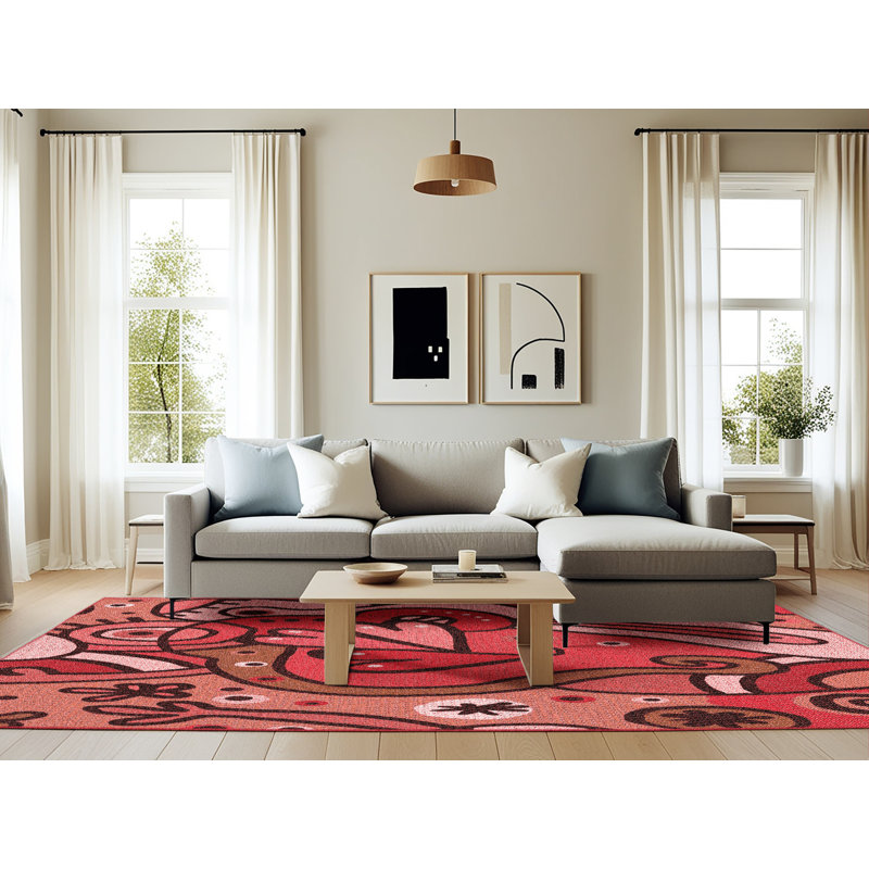 Indoor Rug, Rectangle 6' x 9'