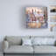 Art sur toile The Macneil Studio «Snowman Cottage»-132292558