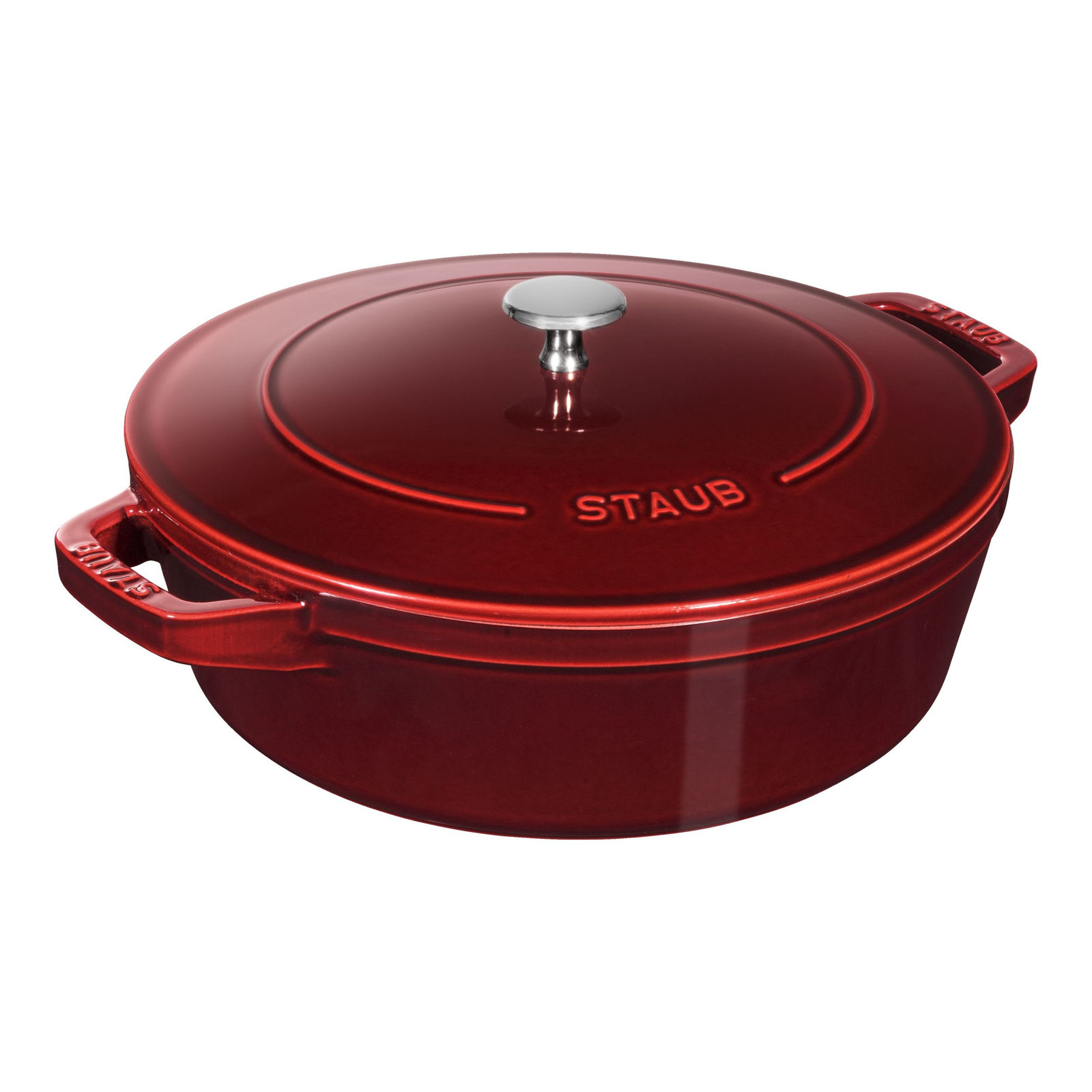 Staub La Cocotte 4-Piece Stackable Set, Grenadine